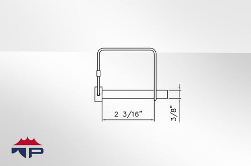 Pin Safety 3/8"x 2-1/2"
