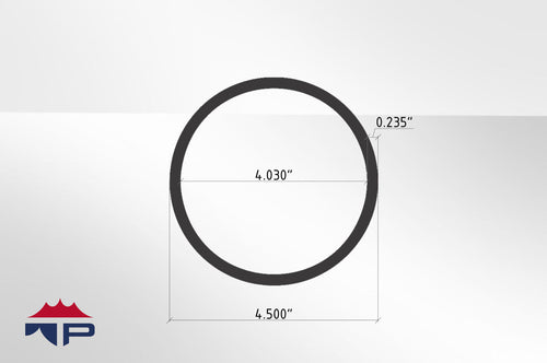 4"SCH40 2pc Alum PP CPx27'0"