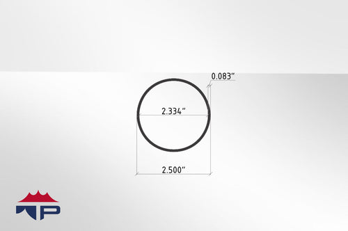 2.5" 2pc Alum PP CPx13'0"