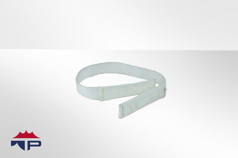 JT Wall Tieback Strap White