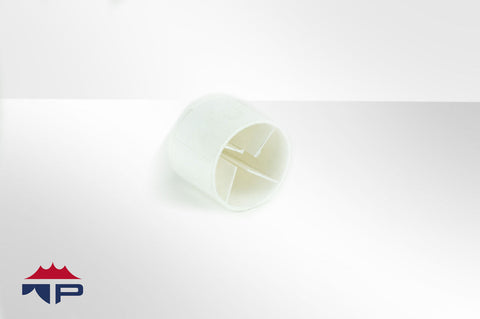 Stake Cap - White Plastic
