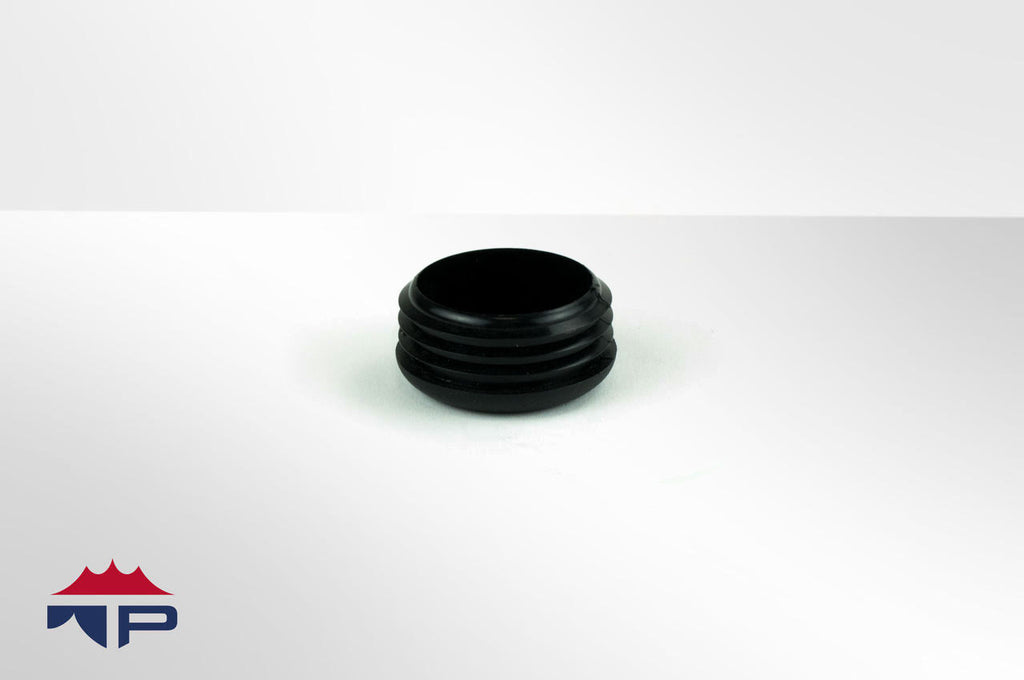 tent pole cap 1.75 OD Pole End Cap for Pole Tent Leg or Center Pole (Black) – Tent Pros