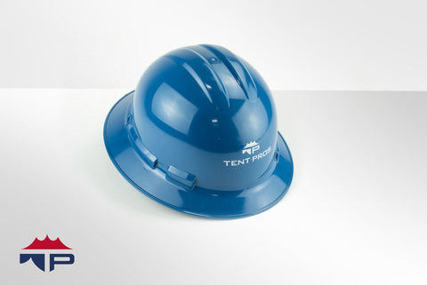 Full Brim Hard Hat- Blue