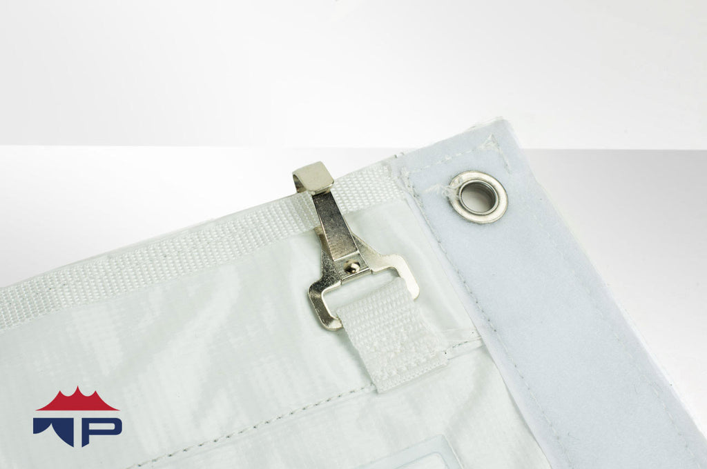 8'x20' Solid Wall- White – Tent Pros