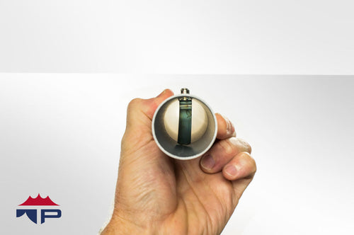 Push Button "V" 1/4"