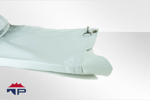 20' Festival Gutter- UW Blockout White