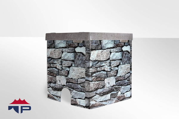 Decobloc Block Cover 0500#- Stone 6-PACK