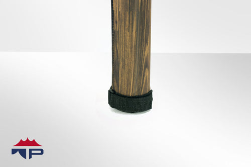 2"/2.5"x7' Dark Wood Grain Pole Sleeve