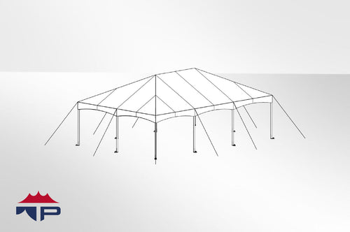 20x30x8 Qwiktop Frame Tent Complete | UW