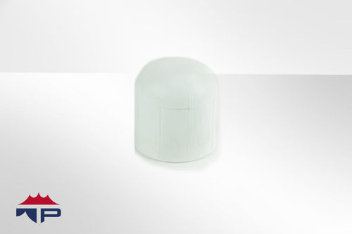 Stake Cap - White Plastic