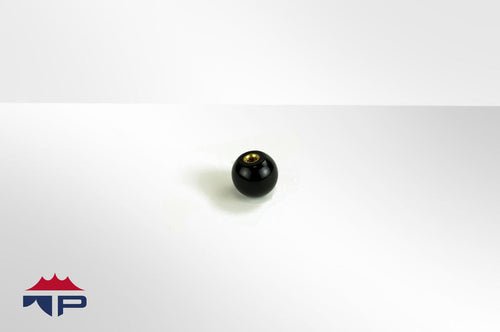 Tidewater Flagpole Ball - Black